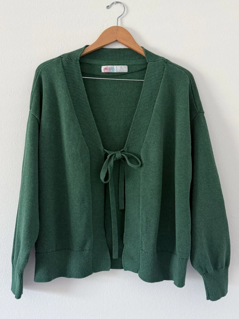 Free People Solar Sweater **Top Only** in Pine Heather Size Small Preloved